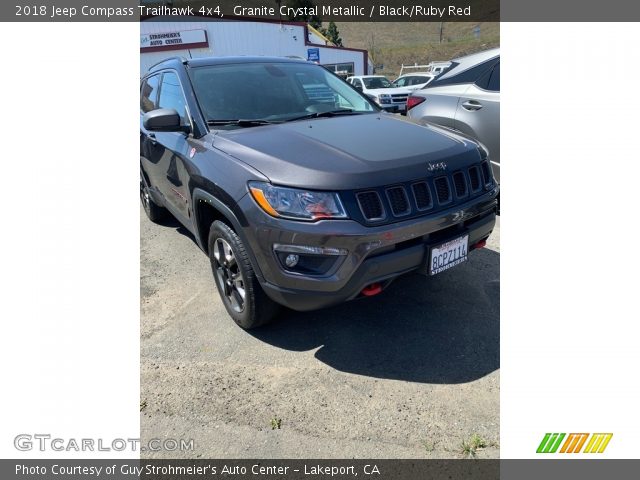 2018 Jeep Compass Trailhawk 4x4 in Granite Crystal Metallic