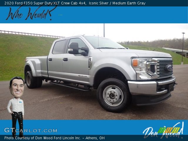 2020 Ford F350 Super Duty XLT Crew Cab 4x4 in Iconic Silver