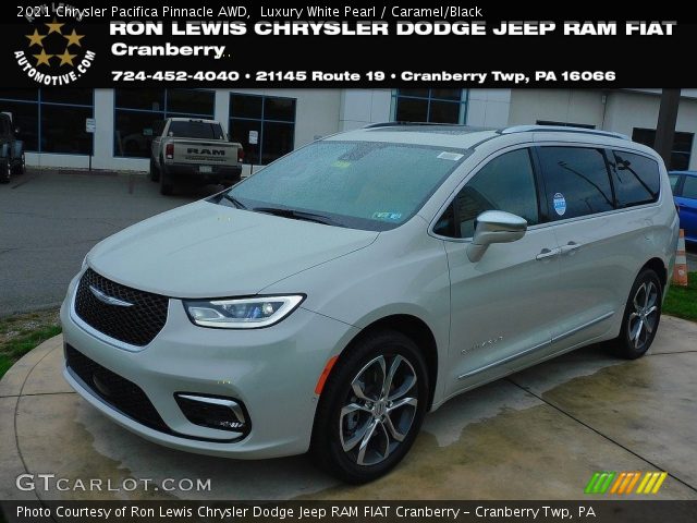 2021 Chrysler Pacifica Pinnacle AWD in Luxury White Pearl