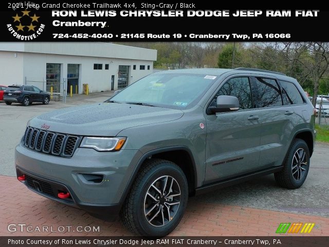2021 Jeep Grand Cherokee Trailhawk 4x4 in Sting-Gray