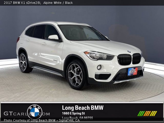 2017 BMW X1 sDrive28i in Alpine White