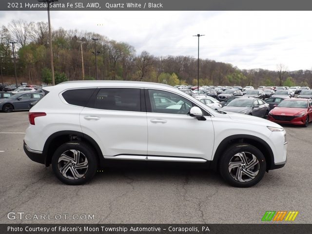 2021 Hyundai Santa Fe SEL AWD in Quartz White