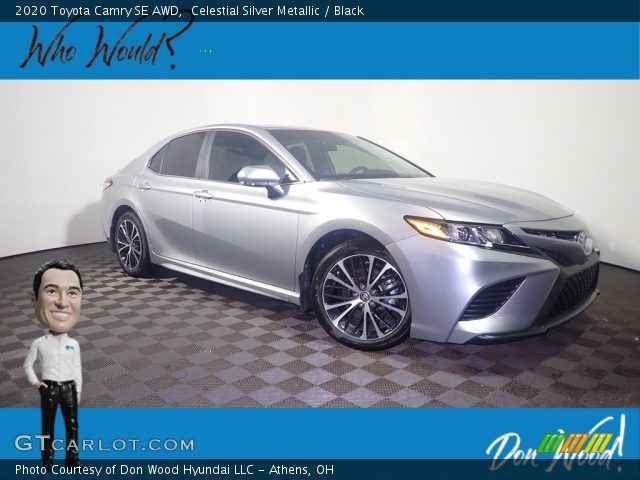 2020 Toyota Camry SE AWD in Celestial Silver Metallic