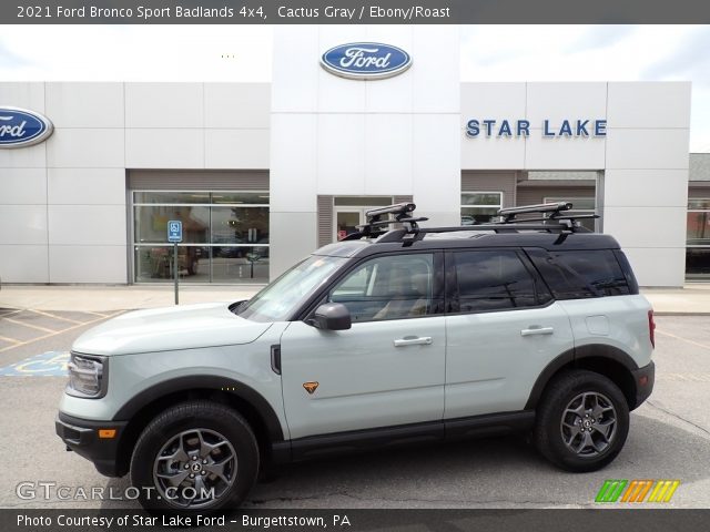 2021 Ford Bronco Sport Badlands 4x4 in Cactus Gray