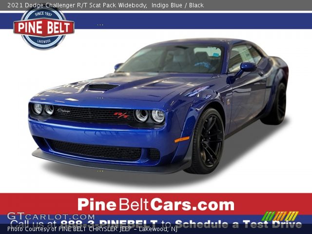 2021 Dodge Challenger R/T Scat Pack Widebody in Indigo Blue