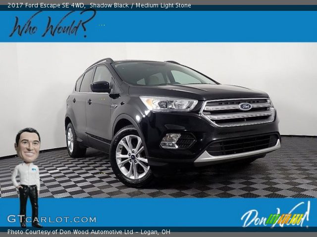 2017 Ford Escape SE 4WD in Shadow Black