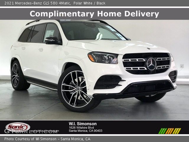 2021 Mercedes-Benz GLS 580 4Matic in Polar White