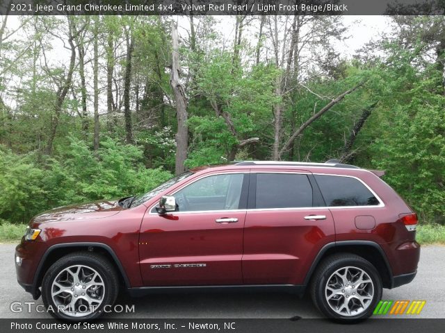 2021 Jeep Grand Cherokee Limited 4x4 in Velvet Red Pearl