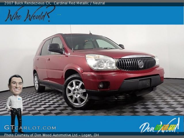 2007 Buick Rendezvous CX in Cardinal Red Metallic