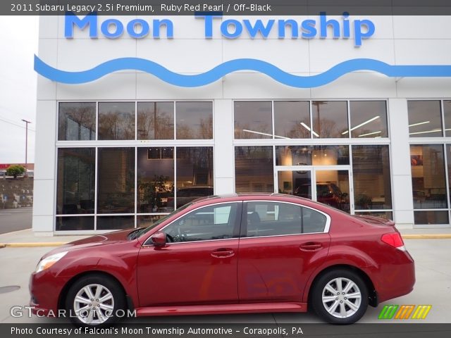 2011 Subaru Legacy 2.5i Premium in Ruby Red Pearl