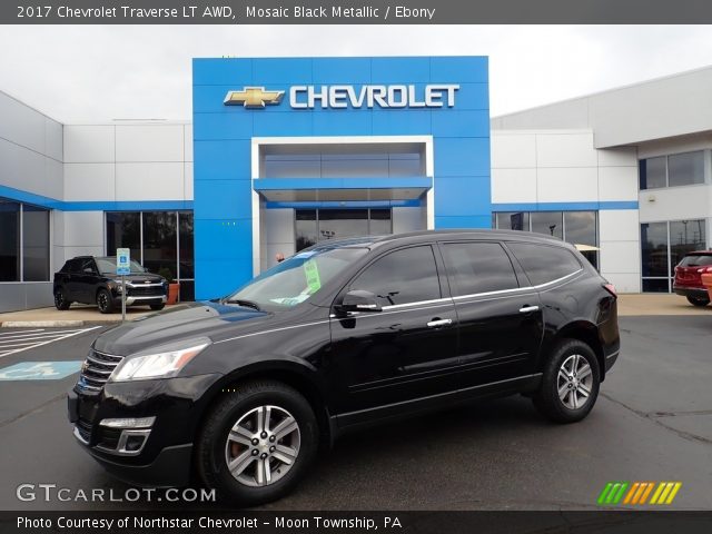 2017 Chevrolet Traverse LT AWD in Mosaic Black Metallic