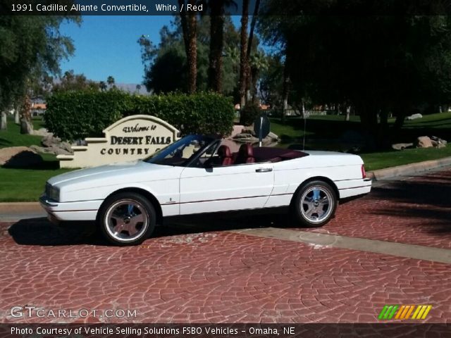 1991 Cadillac Allante Convertible in White