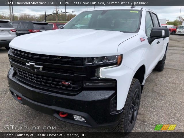 2021 Chevrolet Silverado 1500 LT Trail Boss Crew Cab 4x4 in Summit White
