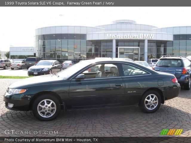 1999 Toyota Solara SLE V6 Coupe in Fairway Green Pearl