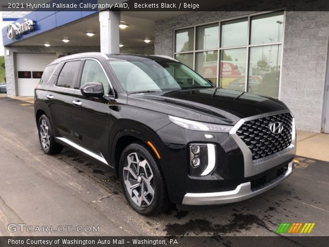 2021 Hyundai Palisade Calligraphy AWD in Becketts Black