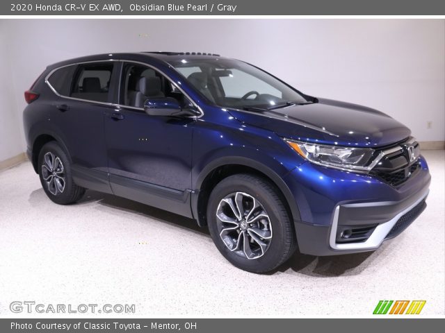 2020 Honda CR-V EX AWD in Obsidian Blue Pearl