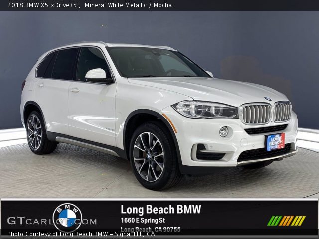 2018 BMW X5 xDrive35i in Mineral White Metallic