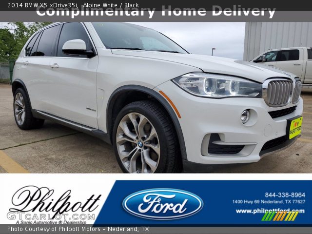 2014 BMW X5 xDrive35i in Alpine White