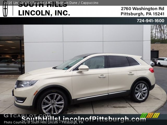 2016 Lincoln MKX Reserve AWD in Platinum Dune