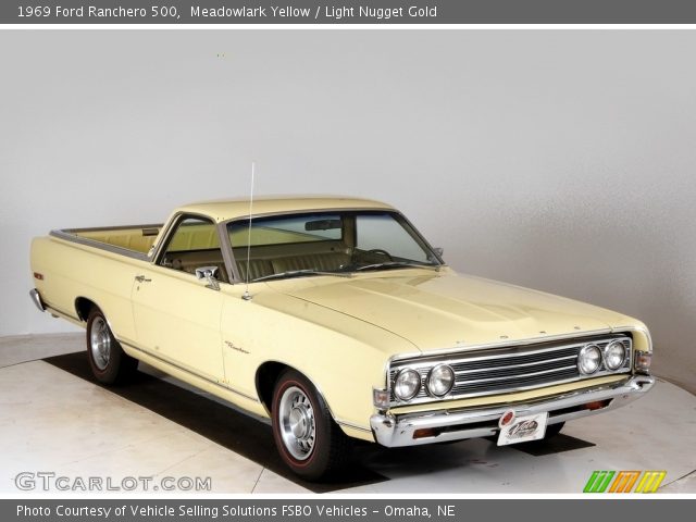 1969 Ford Ranchero 500 in Meadowlark Yellow