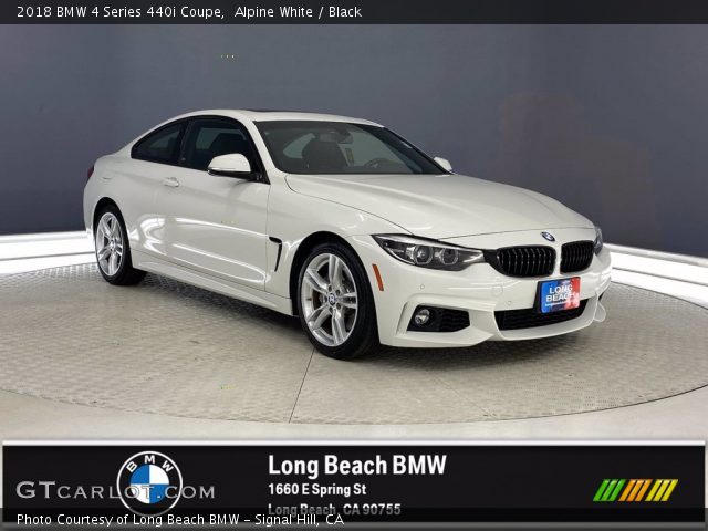 2018 BMW 4 Series 440i Coupe in Alpine White