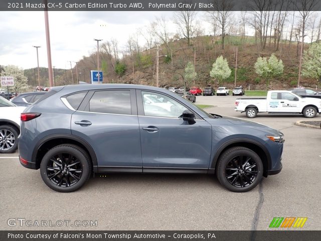 2021 Mazda CX-5 Carbon Edition Turbo AWD in Polymetal Gray