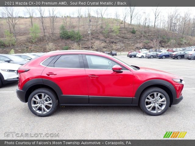 2021 Mazda CX-30 Premium AWD in Soul Red Crystal Metallic