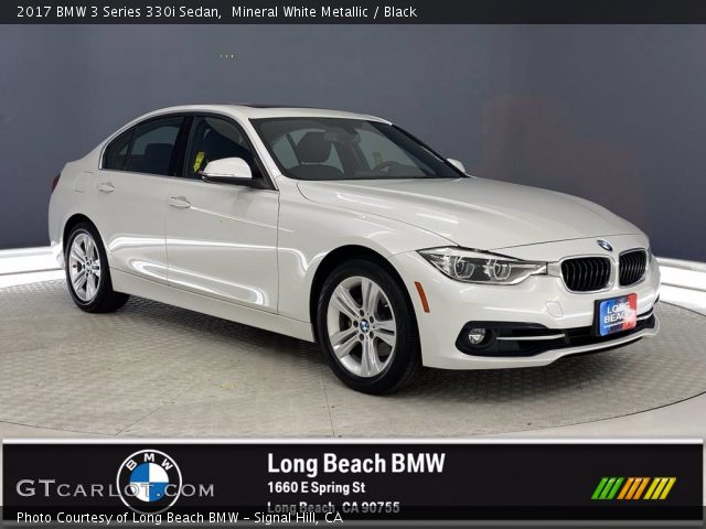 2017 BMW 3 Series 330i Sedan in Mineral White Metallic