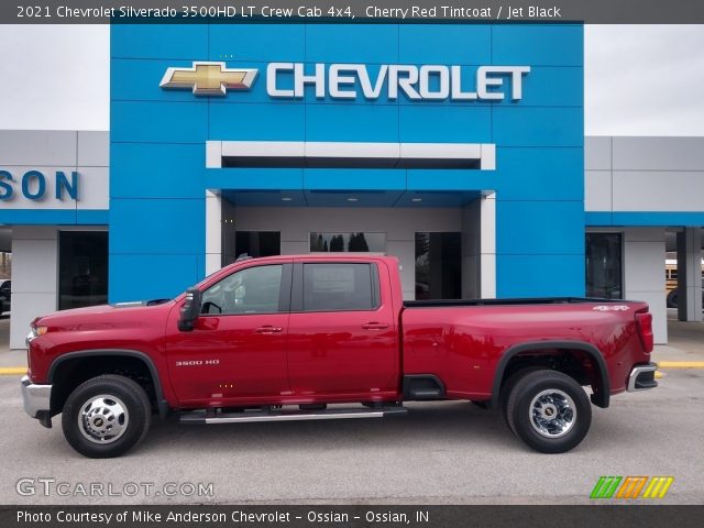2021 Chevrolet Silverado 3500HD LT Crew Cab 4x4 in Cherry Red Tintcoat