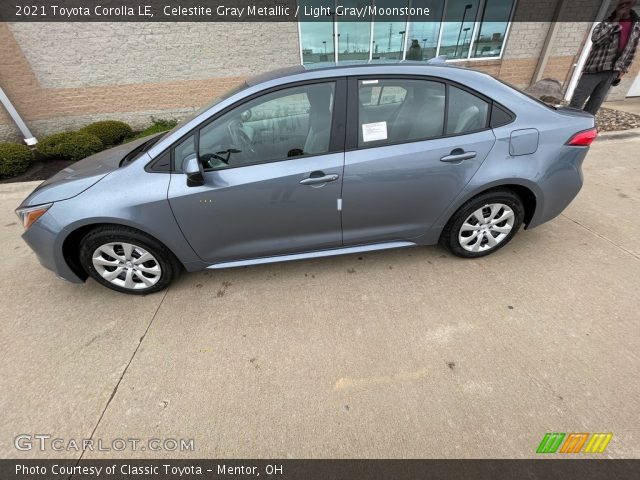 2021 Toyota Corolla LE in Celestite Gray Metallic