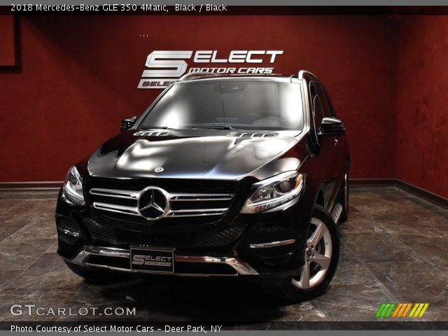 2018 Mercedes-Benz GLE 350 4Matic in Black
