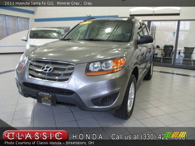 2011 Hyundai Santa Fe GLS in Mineral Gray