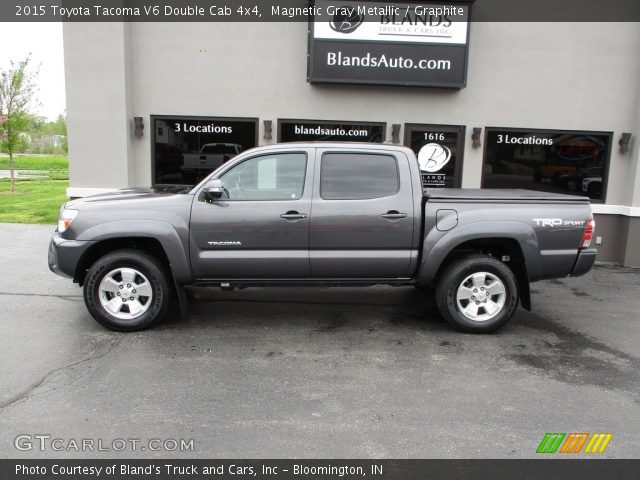 2015 Toyota Tacoma V6 Double Cab 4x4 in Magnetic Gray Metallic