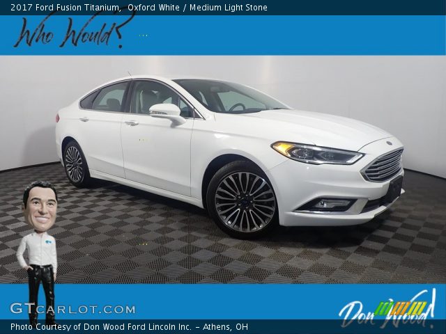 2017 Ford Fusion Titanium in Oxford White