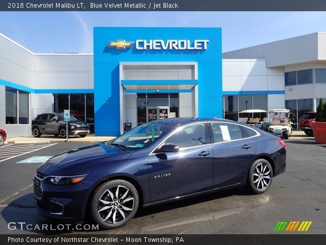 2018 Chevrolet Malibu LT in Blue Velvet Metallic