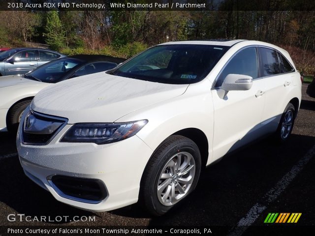 2018 Acura RDX FWD Technology in White Diamond Pearl