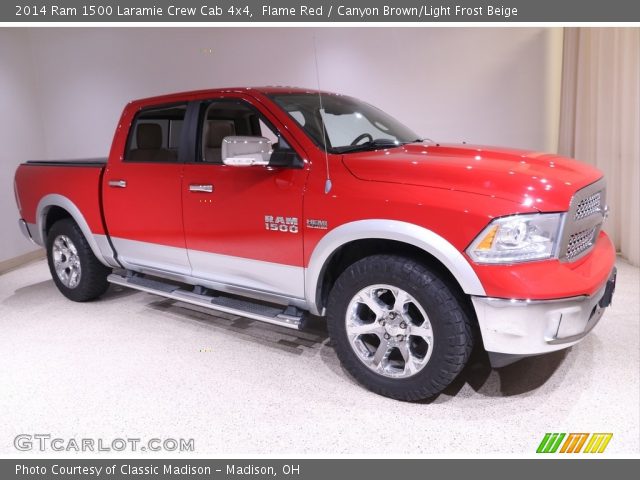 2014 Ram 1500 Laramie Crew Cab 4x4 in Flame Red