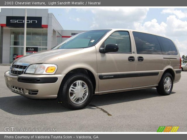 2003 Chevrolet Venture  in Light Sandrift Metallic