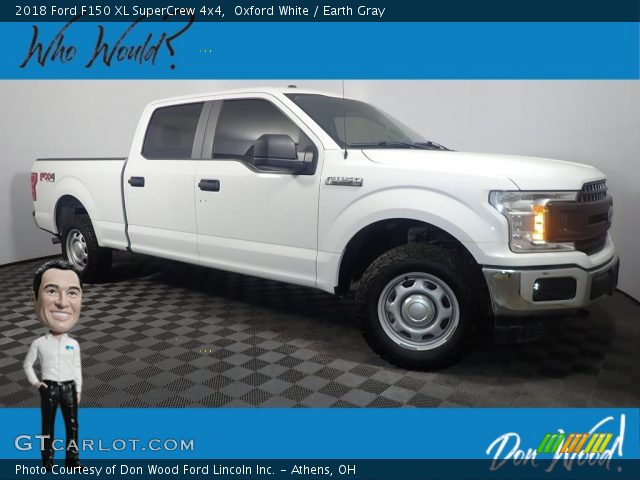 2018 Ford F150 XL SuperCrew 4x4 in Oxford White