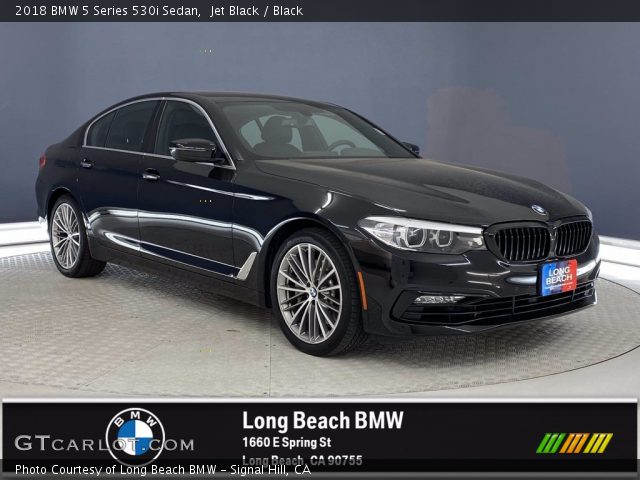 2018 BMW 5 Series 530i Sedan in Jet Black