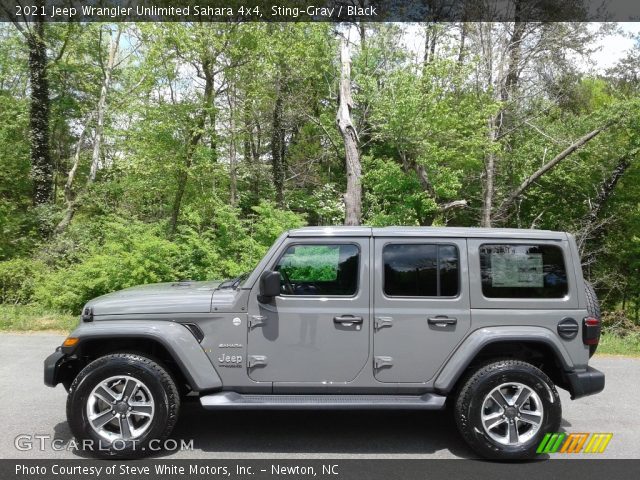 2021 Jeep Wrangler Unlimited Sahara 4x4 in Sting-Gray
