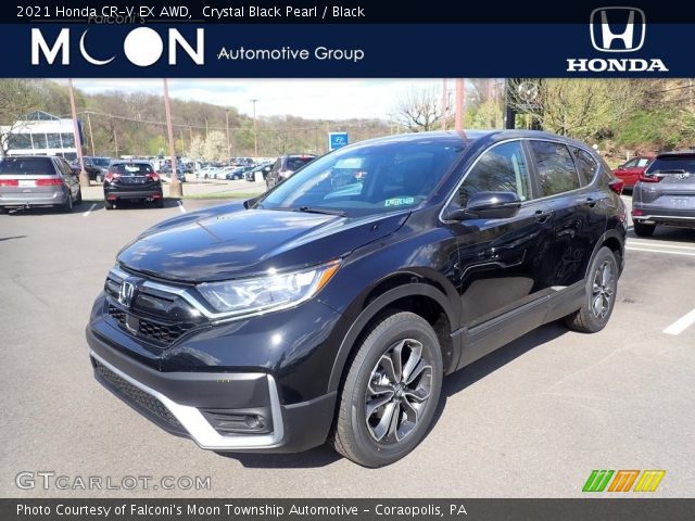 2021 Honda CR-V EX AWD in Crystal Black Pearl