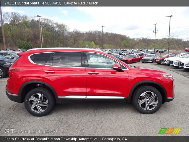 2021 Hyundai Santa Fe SEL AWD in Calypso Red