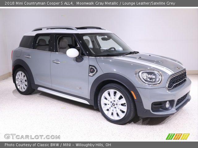 2018 Mini Countryman Cooper S ALL4 in Moonwalk Gray Metallic