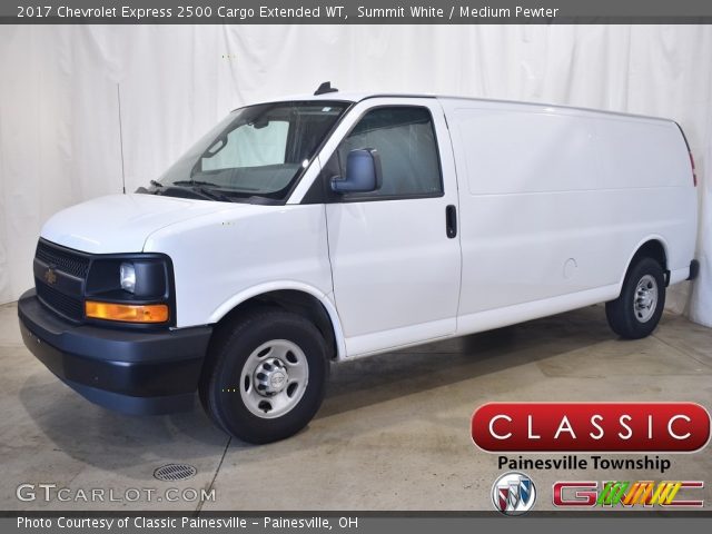 2017 Chevrolet Express 2500 Cargo Extended WT in Summit White