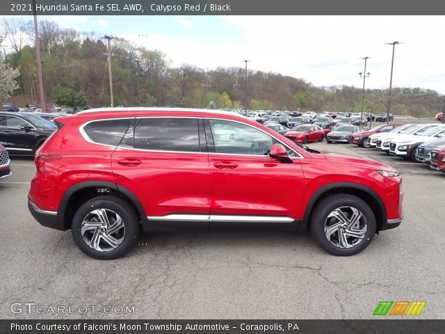 2021 Hyundai Santa Fe SEL AWD in Calypso Red