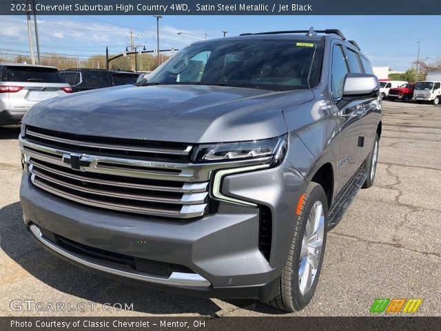 2021 Chevrolet Suburban High Country 4WD in Satin Steel Metallic