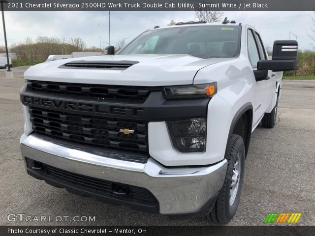 2021 Chevrolet Silverado 2500HD Work Truck Double Cab Utility in Summit White