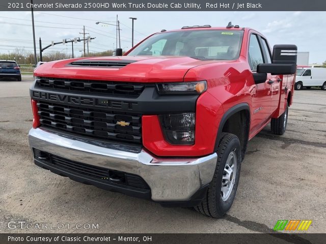 2021 Chevrolet Silverado 2500HD Work Truck Double Cab Utility in Red Hot
