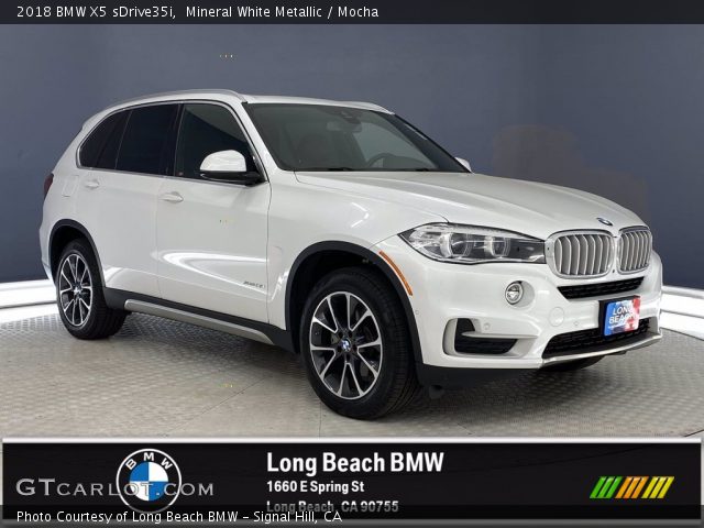 2018 BMW X5 sDrive35i in Mineral White Metallic